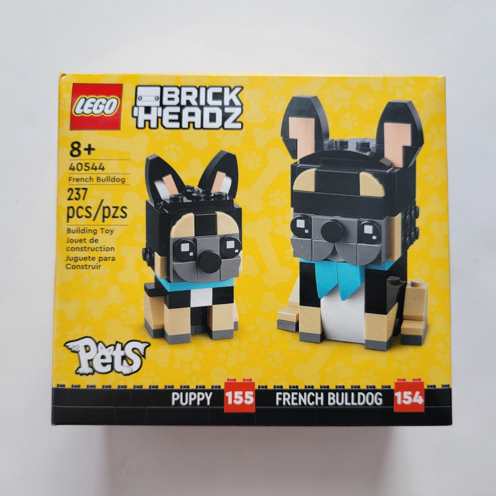 LEGO BrickHeadz French Bulldog Set